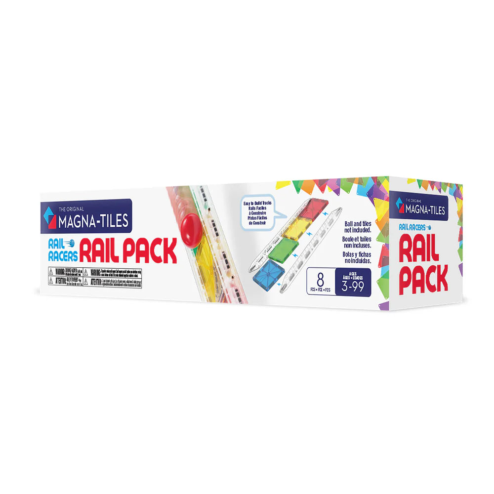Magna-Tiles | Rail Racers Rail Pack 8 Stuks