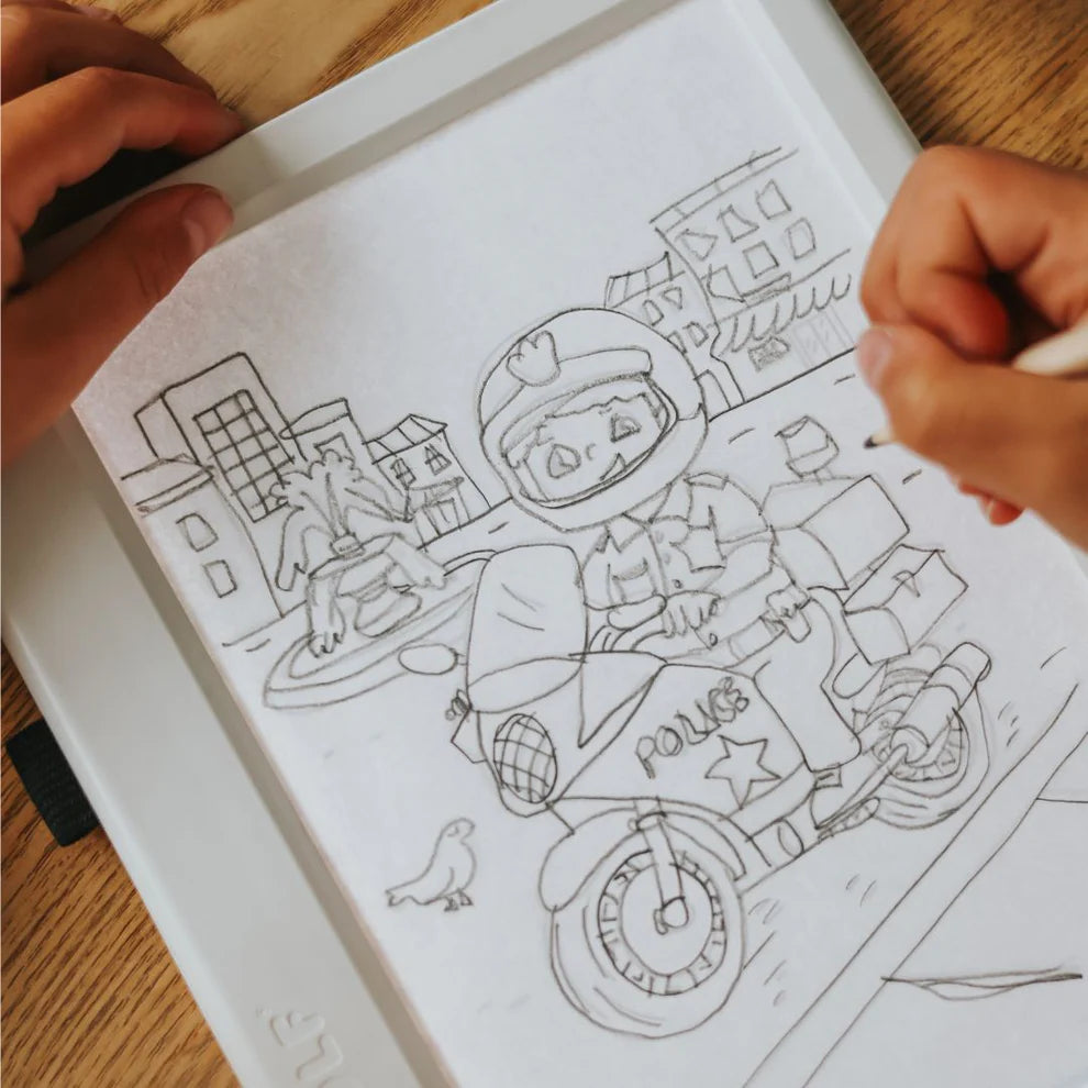 Kidywolf | Kidydraw pad refill everyday heroes 6y+