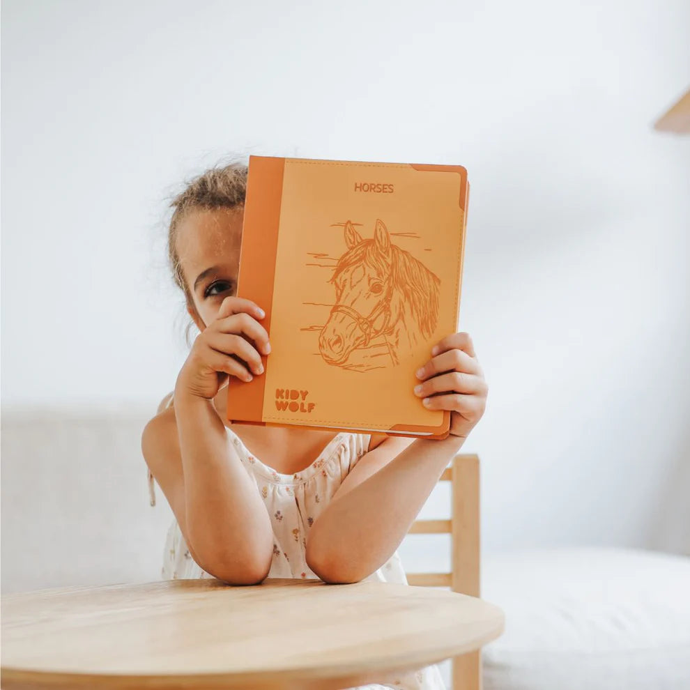 Kidywolf | kidydraw pad refill horses 8y+