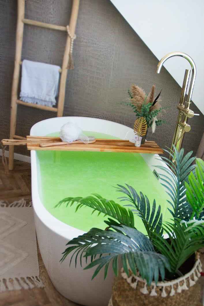 Sensus Lotus | Christmas Bauble Apple Green Bath Powder 30gr