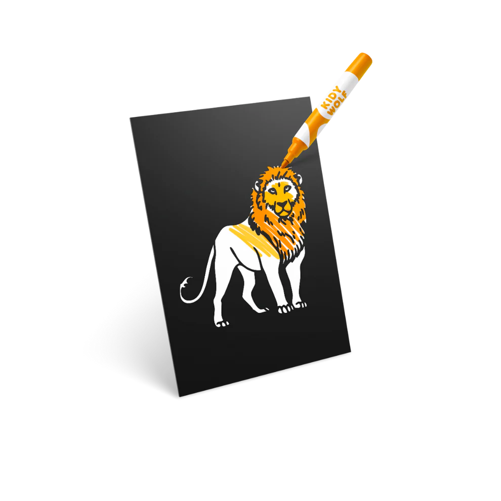 Kidywolf | Kidyneon Kit Voor Lightgevende Wanddecoratie Dieren