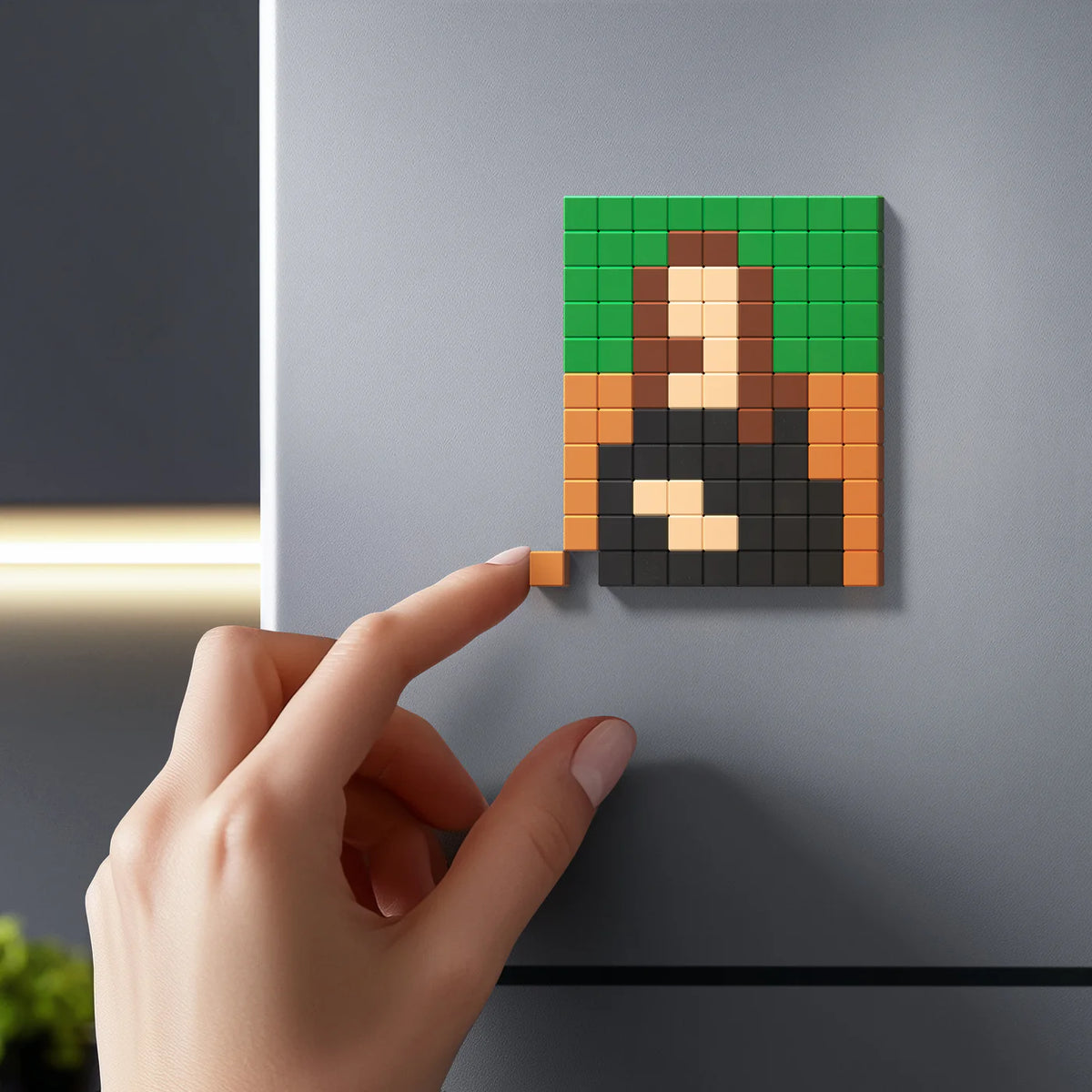 Pixio | Magnetische Blokken MasterPiece Mona Lisa Leonardo Da Vinci 100  Stuks