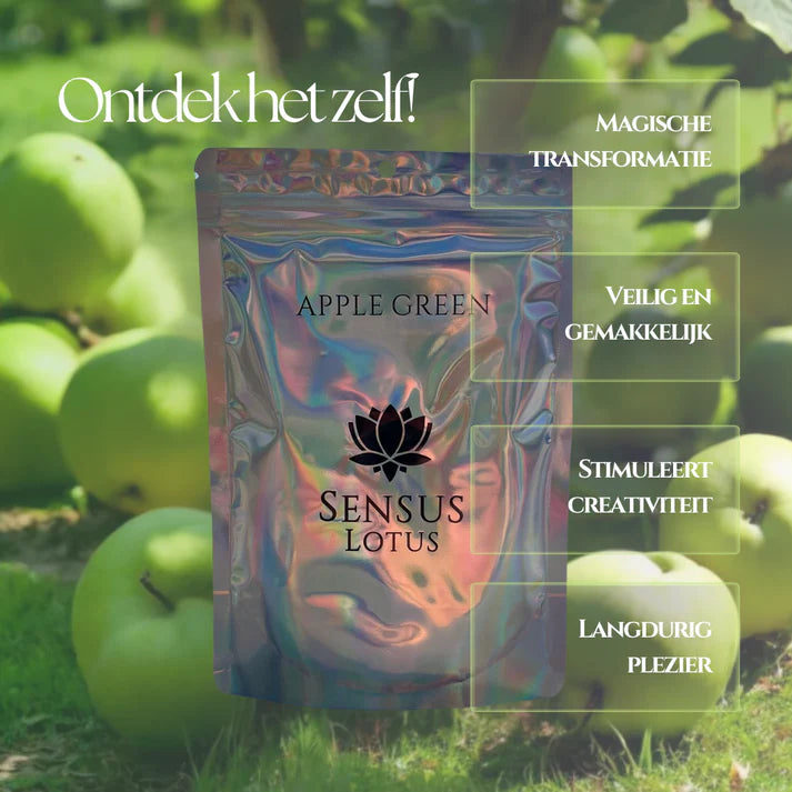 Sensus Lotus | Apple Green Badpoeder 60gr