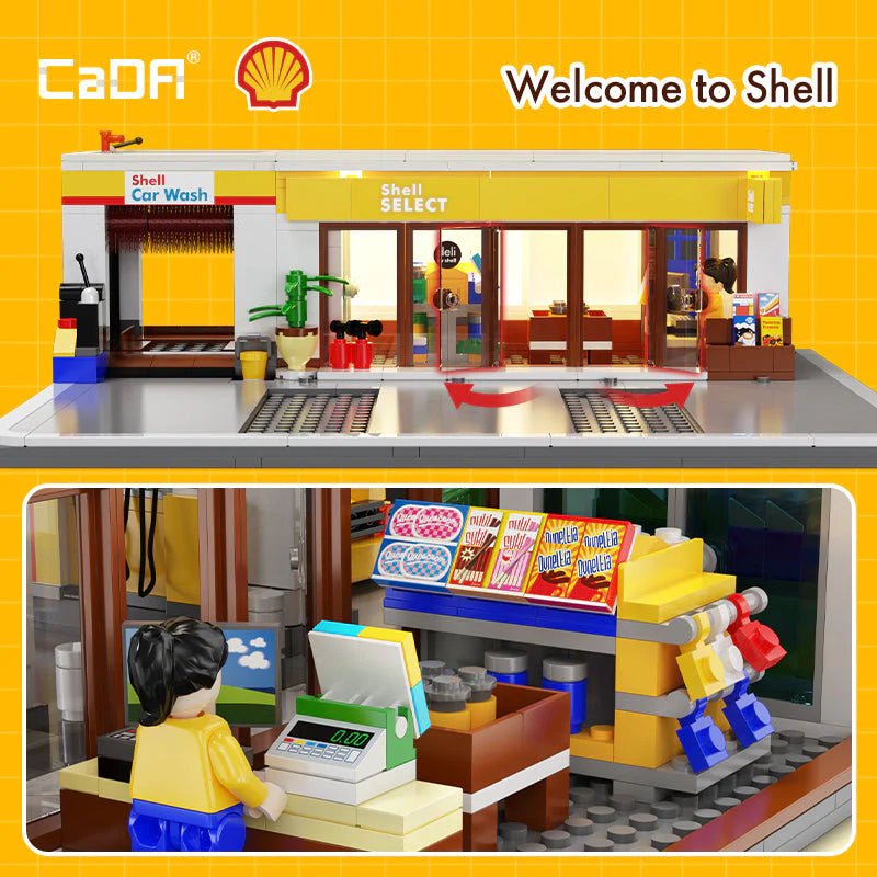 CaDA | Building Series - Shell Retail Station 1309 Stuks