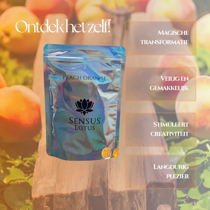 Sensus Lotus |  Peach Orange Badpoeder 60gr