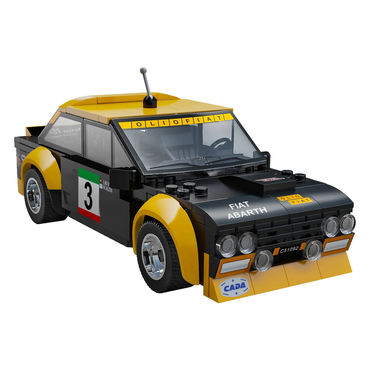 CaDA | 1:20 Smart Chassis - Fiat Abarth 131 216 Stuks Schaal 1:20