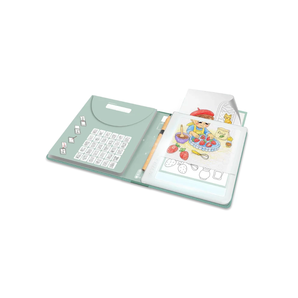 Kidywolf | Kidydraw Pad Food Around The World 6Y+