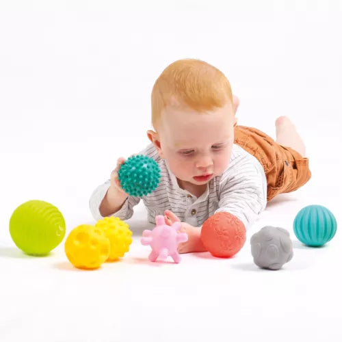 Ludi | Bal Sensorische Ballen Set +6m Ø 8-10cm 8-pack