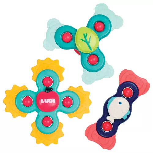 Ludi | Activiteitenspeelgoed Baby Spinner +10m 3-delig