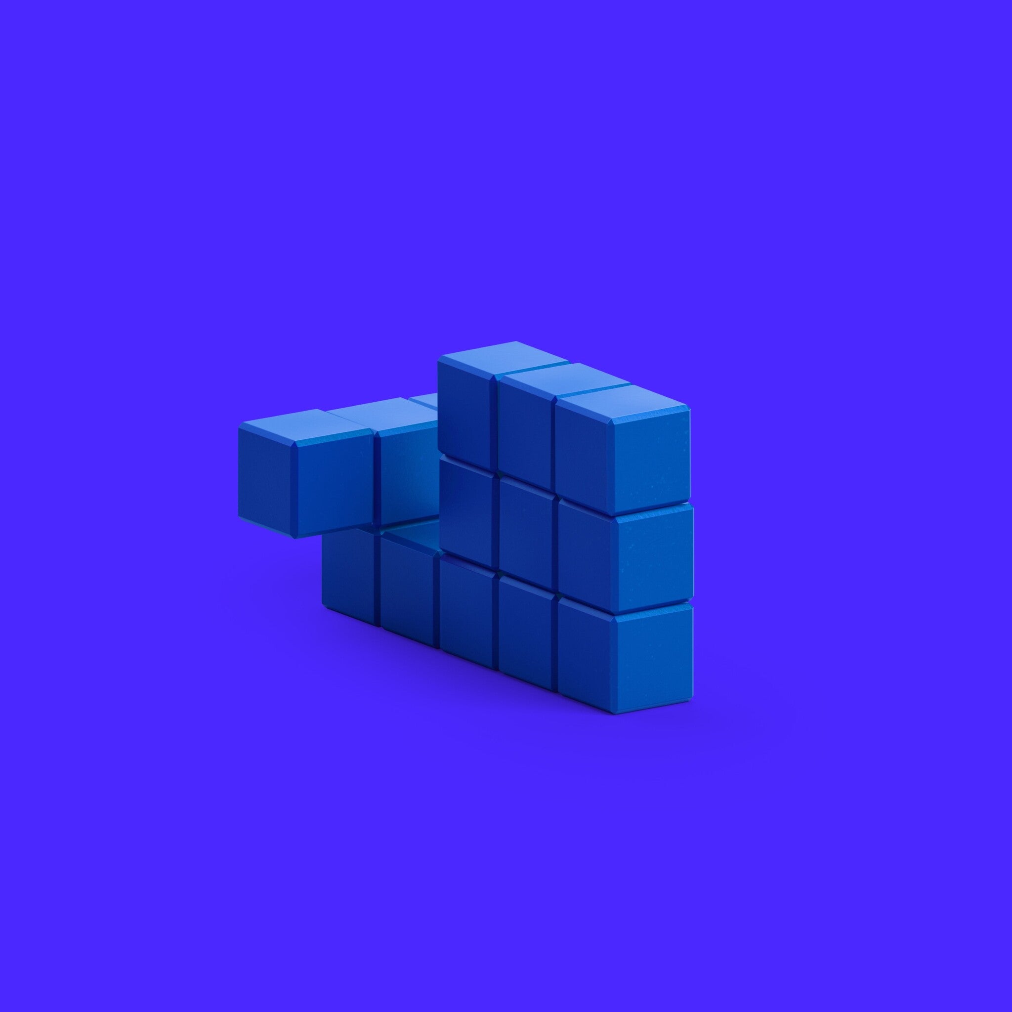 Pixio | Magnetische Blokken Color Series Blue Whale 14 Stuks