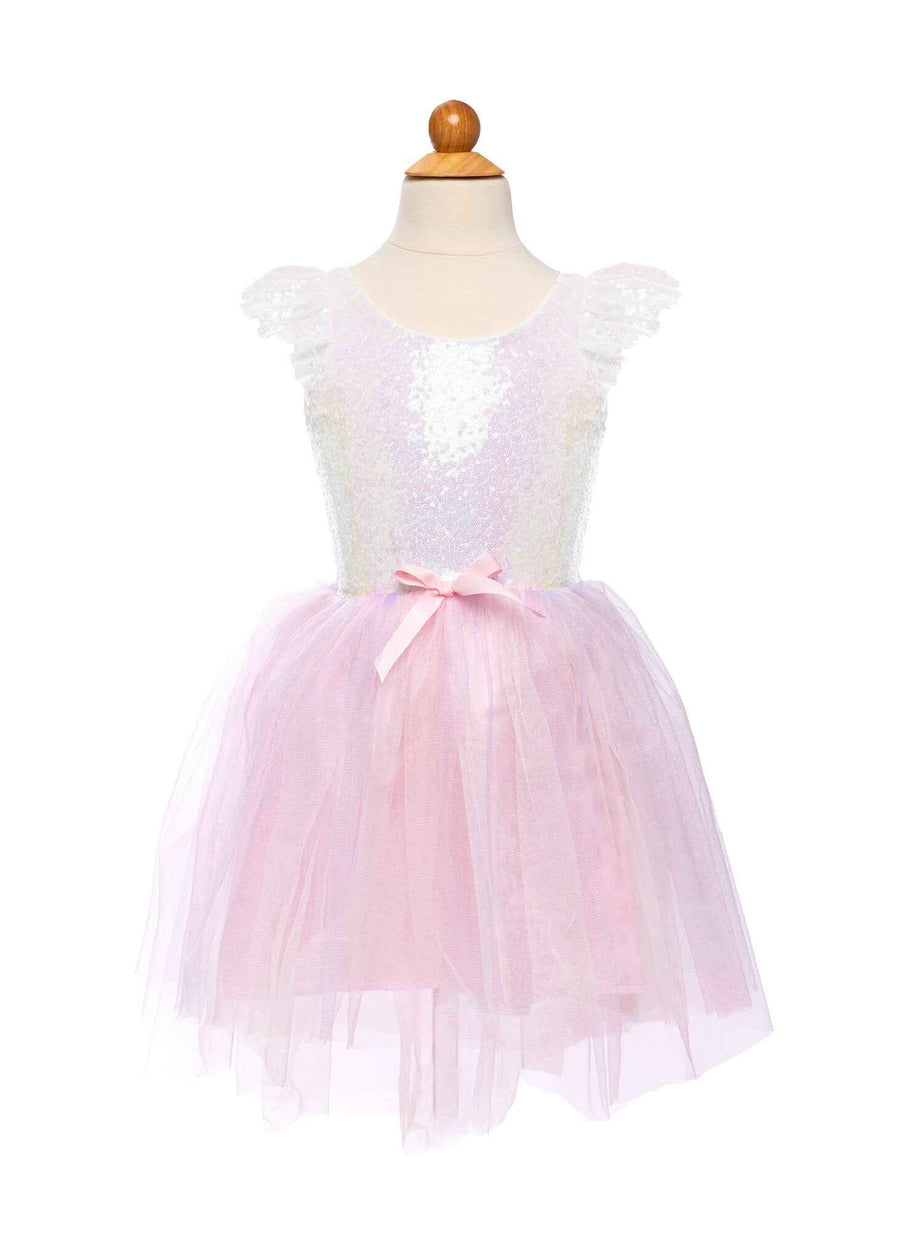 Great Pretenders | Dreamy Unicorn Dress Iridescent/Pink Met Haarband 98-104