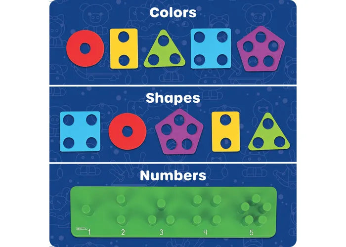 Learning Resources | stacking shapes garden