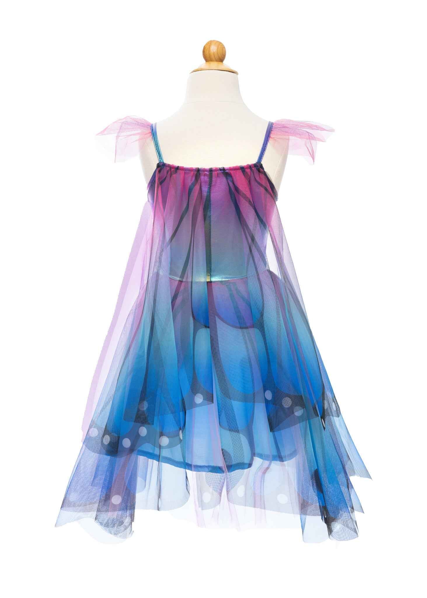 Great Pretenders - Vlinder twirl Jurk & blauw/paarse vleugels