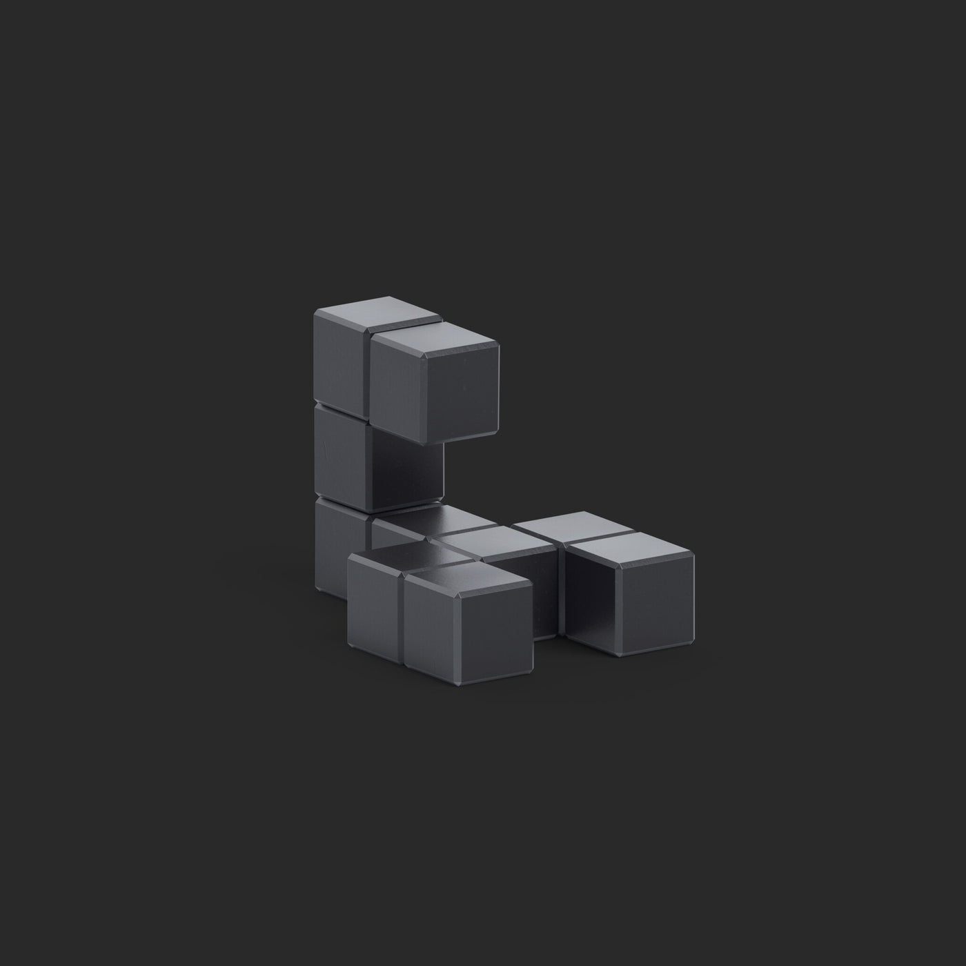 Pixio | Magnetische Blokken Color Series Black Scorpio 10 Stuks