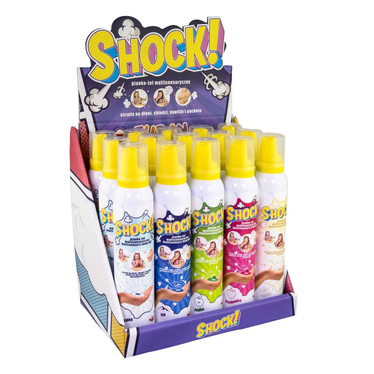 Tuban | Shock! Multisensory Foam-Gel 200ml Assortiment