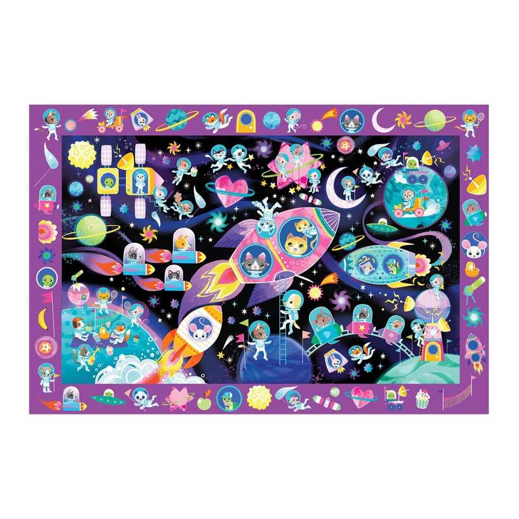 Mudpuppy | Zoek En Vind Puzzel Cosmische Dromen  64 Stuks