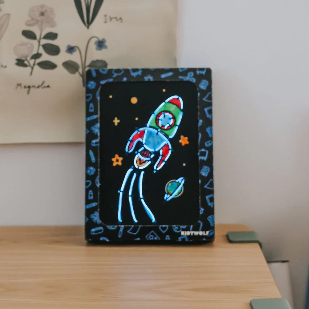 Kidywolf | Kidyneon Pack Kit Voor Lightgevende Wanddecoratie