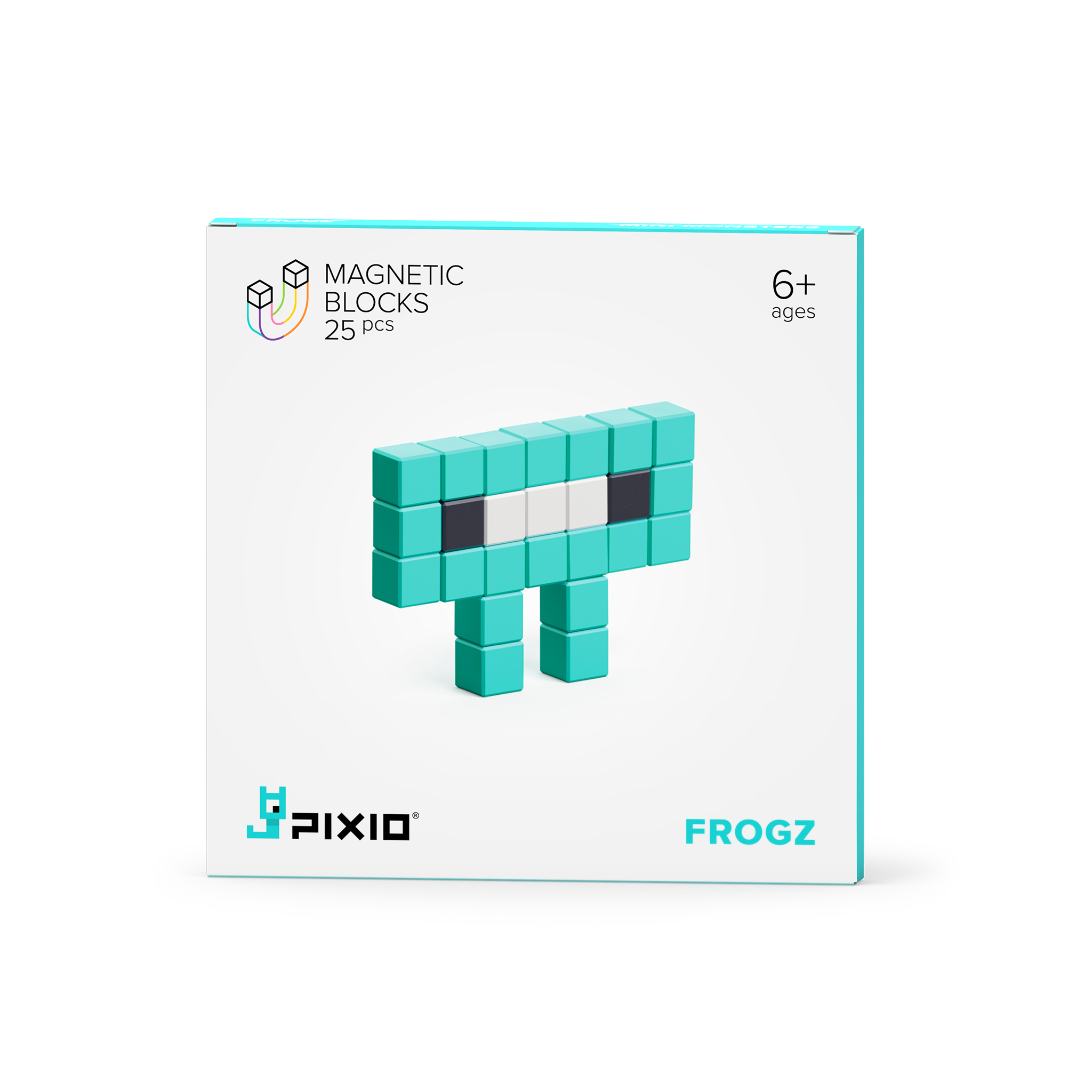 Pixio | Magnetische Blokken Story Series Mini Monsters Frogz 25 Stuks
