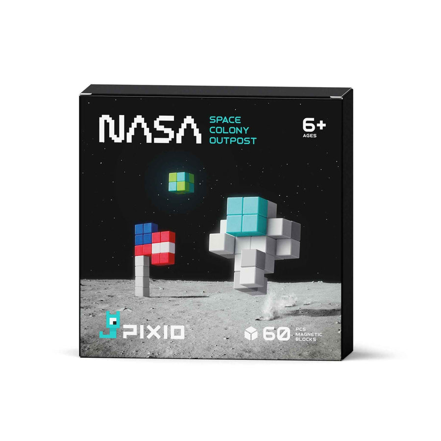 Pixio | Magnetische Blokken Story Series NASA Space Colony Outpost 60 Stuks