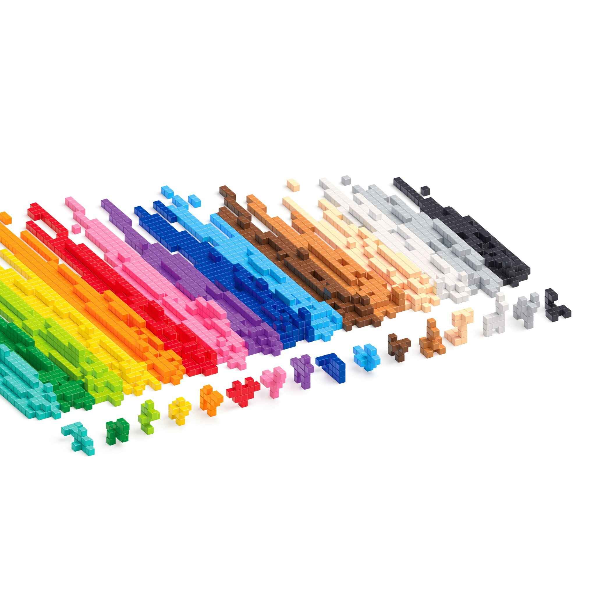 Pixio | Magnetic Blocks Color Series Brown Dog 10 Pieces