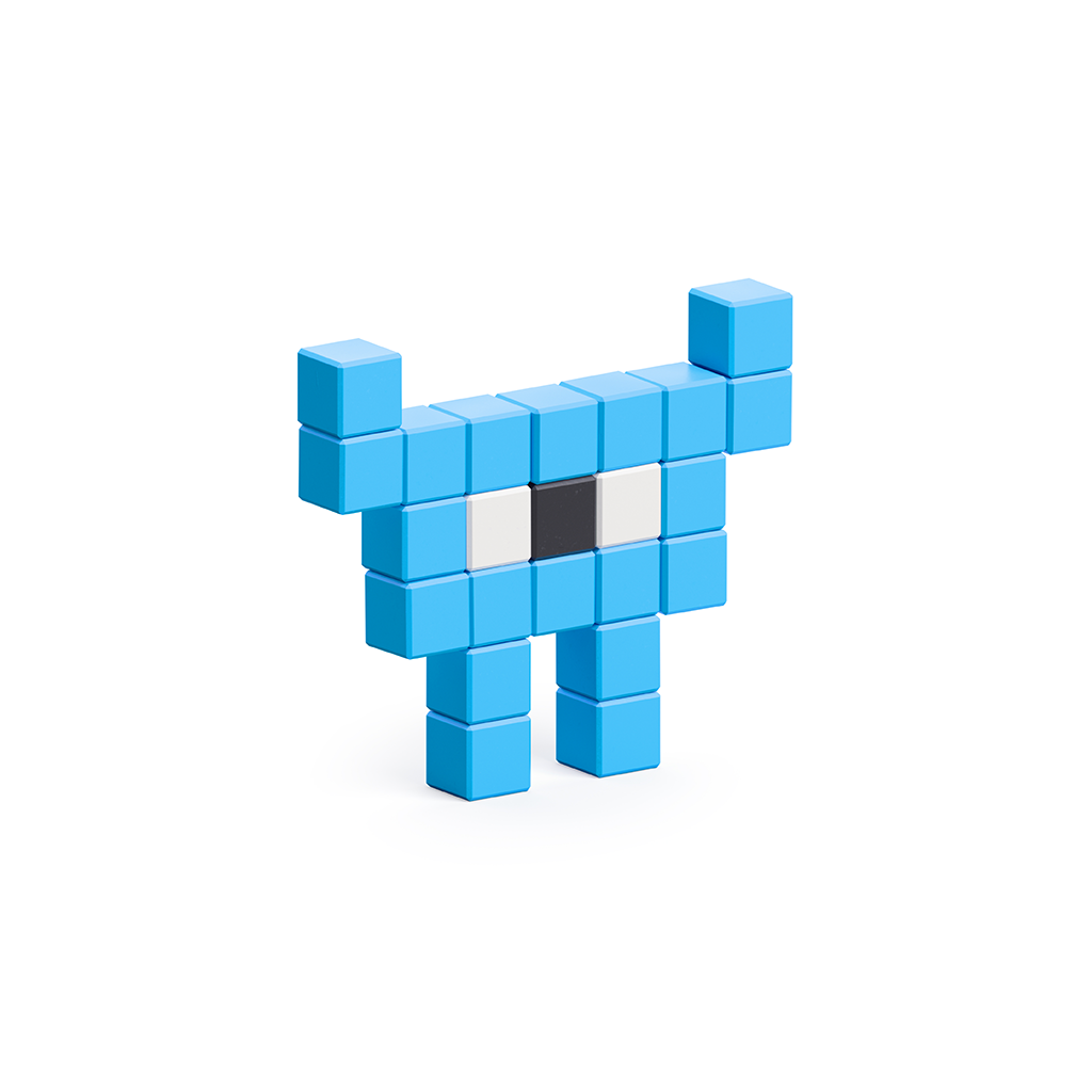 Pixio | Magnetische Blokken Story Series Mini Monsters Japz 23 Stuks
