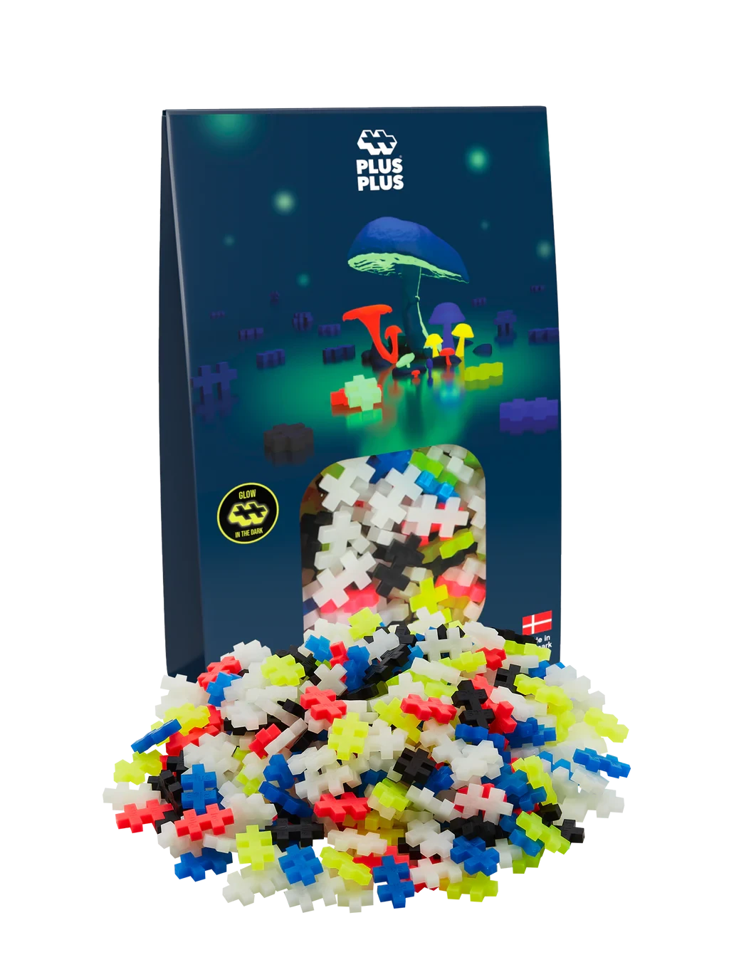 Plus-Plus | Bouwstukjes Glow Glow in the Dark 300-delig