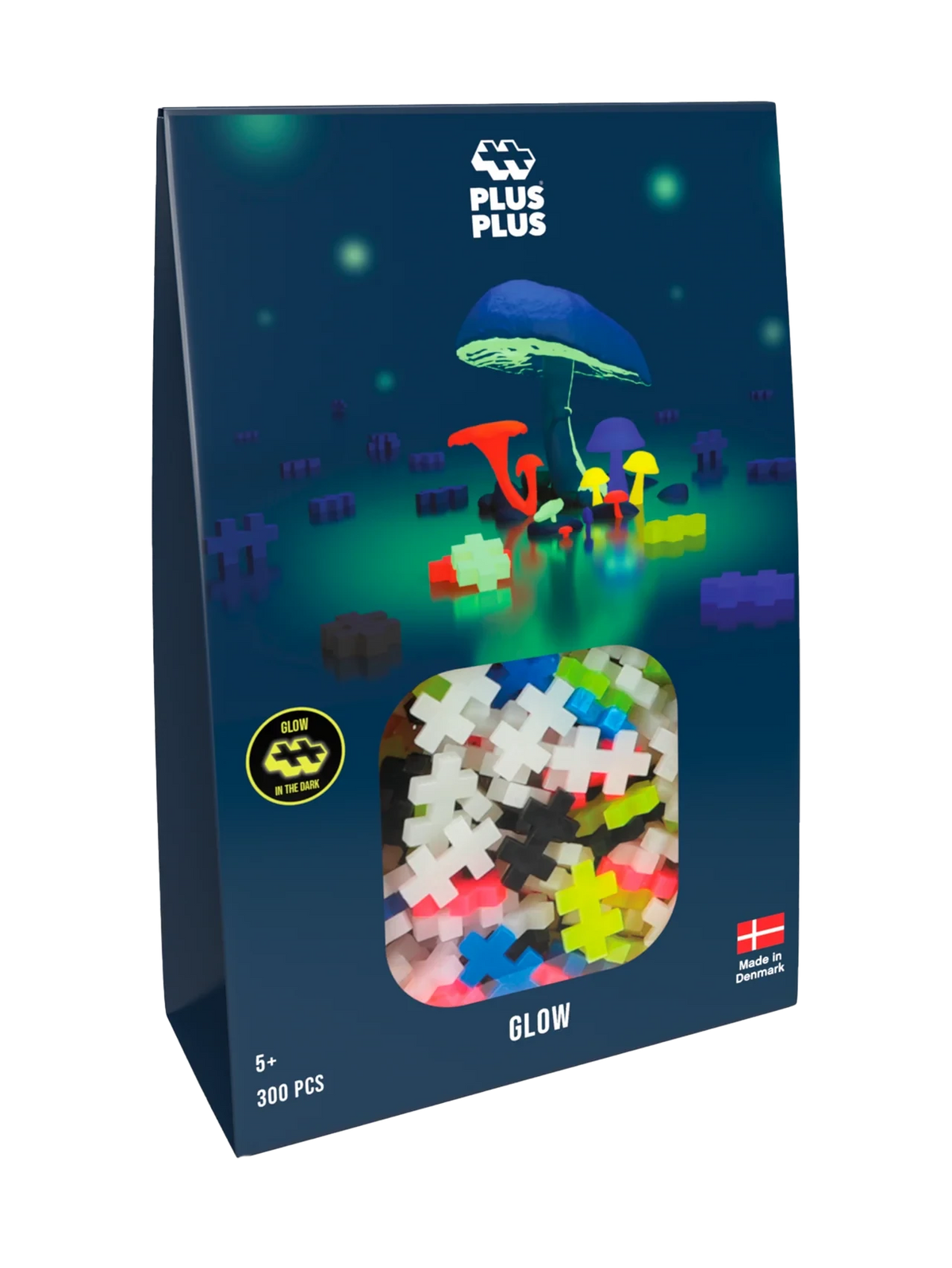Plus-Plus | Bouwstukjes Glow Glow in the Dark 300-delig
