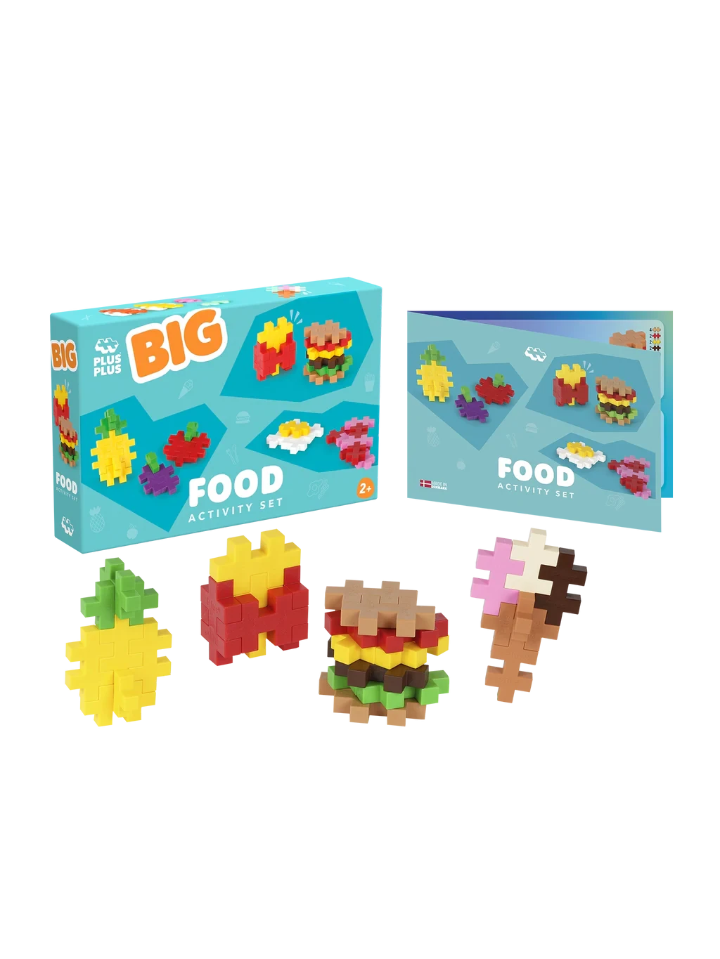 Plus-Plus | Educatief Speelgoed Big Activity Bouwstukjes Food