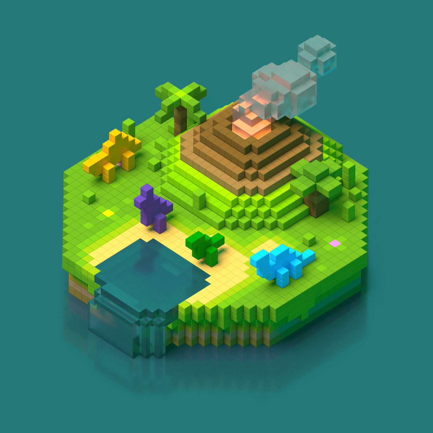 Pixio | Magnetische Blokken Story Series Mini Dinos 80 Stuks
