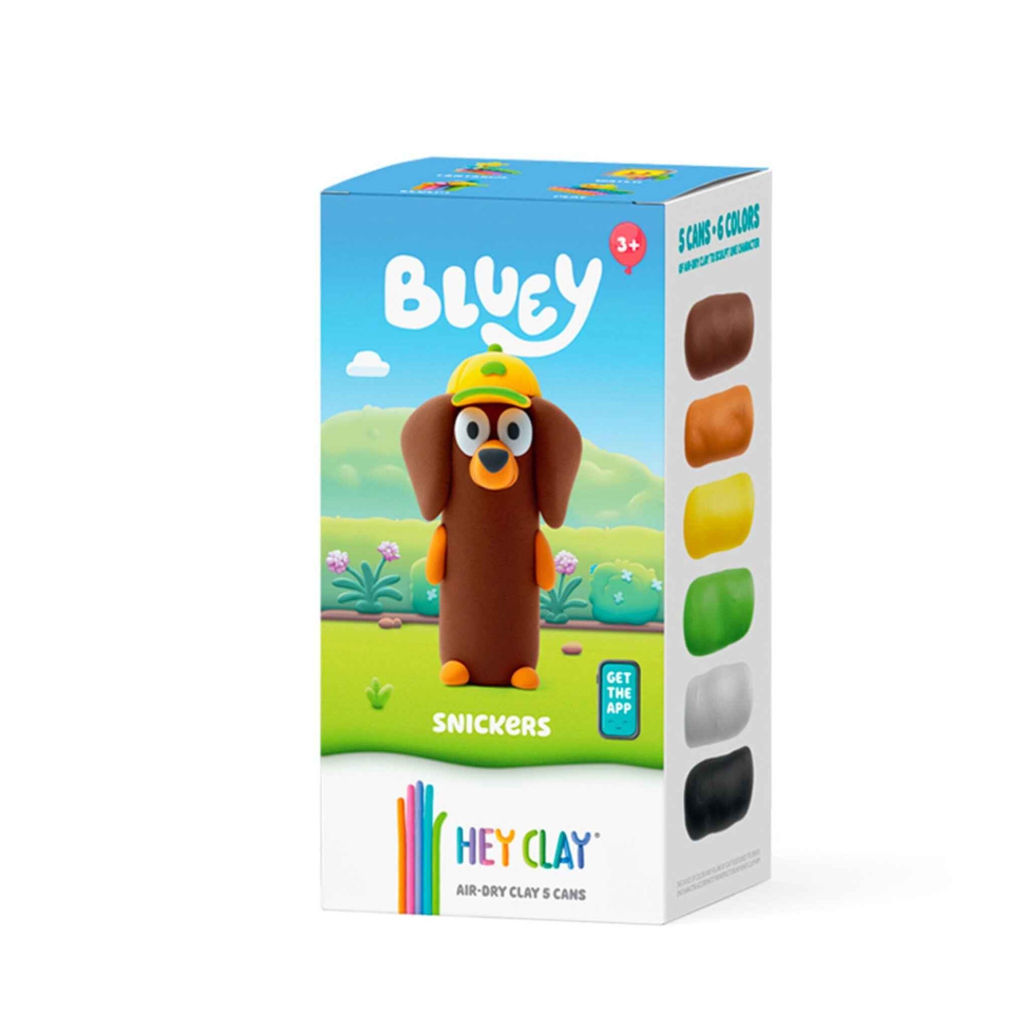 Hey Clay | Boetseerklei Bluey & Friends - Snickers