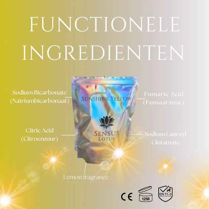 Sensus Lotus | Sunshine Yellow Bath Powder 60gr