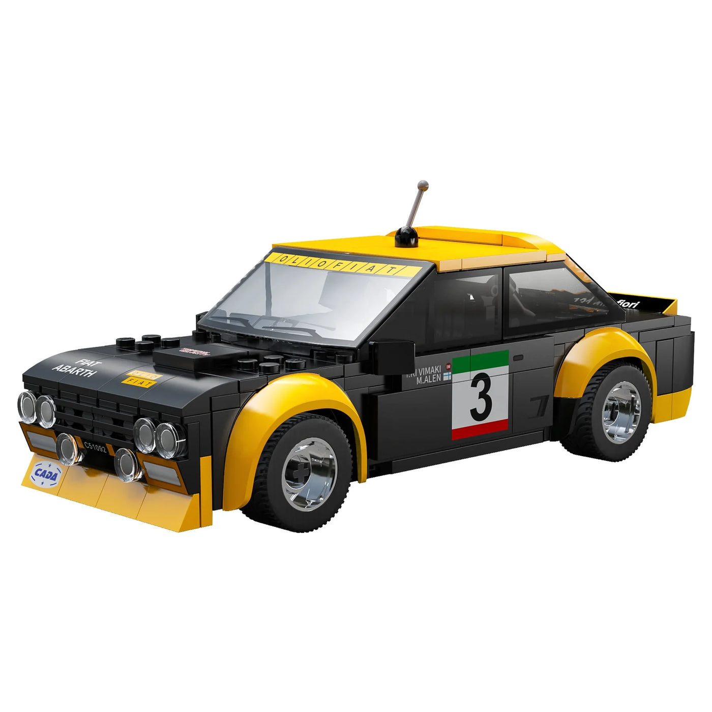 CaDA | 1:20 Smart Chassis - Fiat Abarth 131 216 Stuks Schaal 1:20