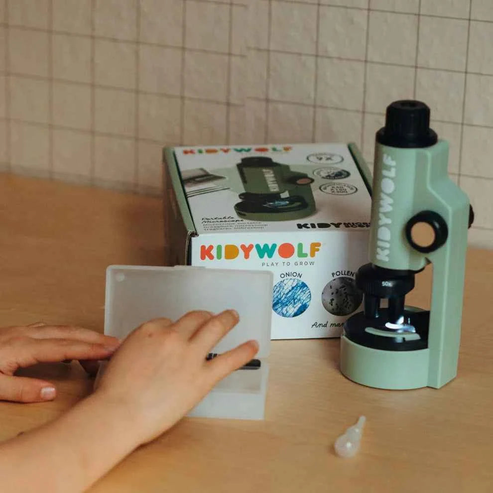 Kidywolf | Kidymicroscope Draagbare Microscoop Groen