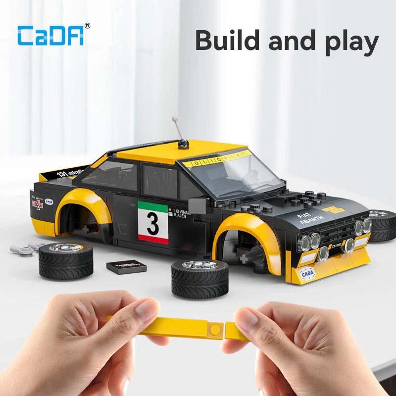 CaDA | 1:20 Smart Chassis - Fiat Abarth 131 216 Stuks Schaal 1:20