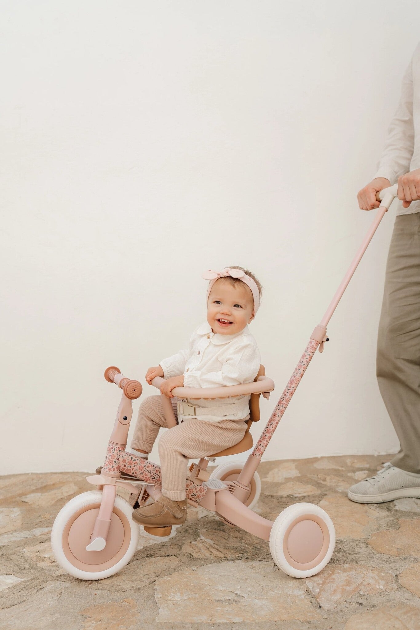 Little Dutch | Loopfiets/Driewieler 4 in 1 Fairy Flower Roze