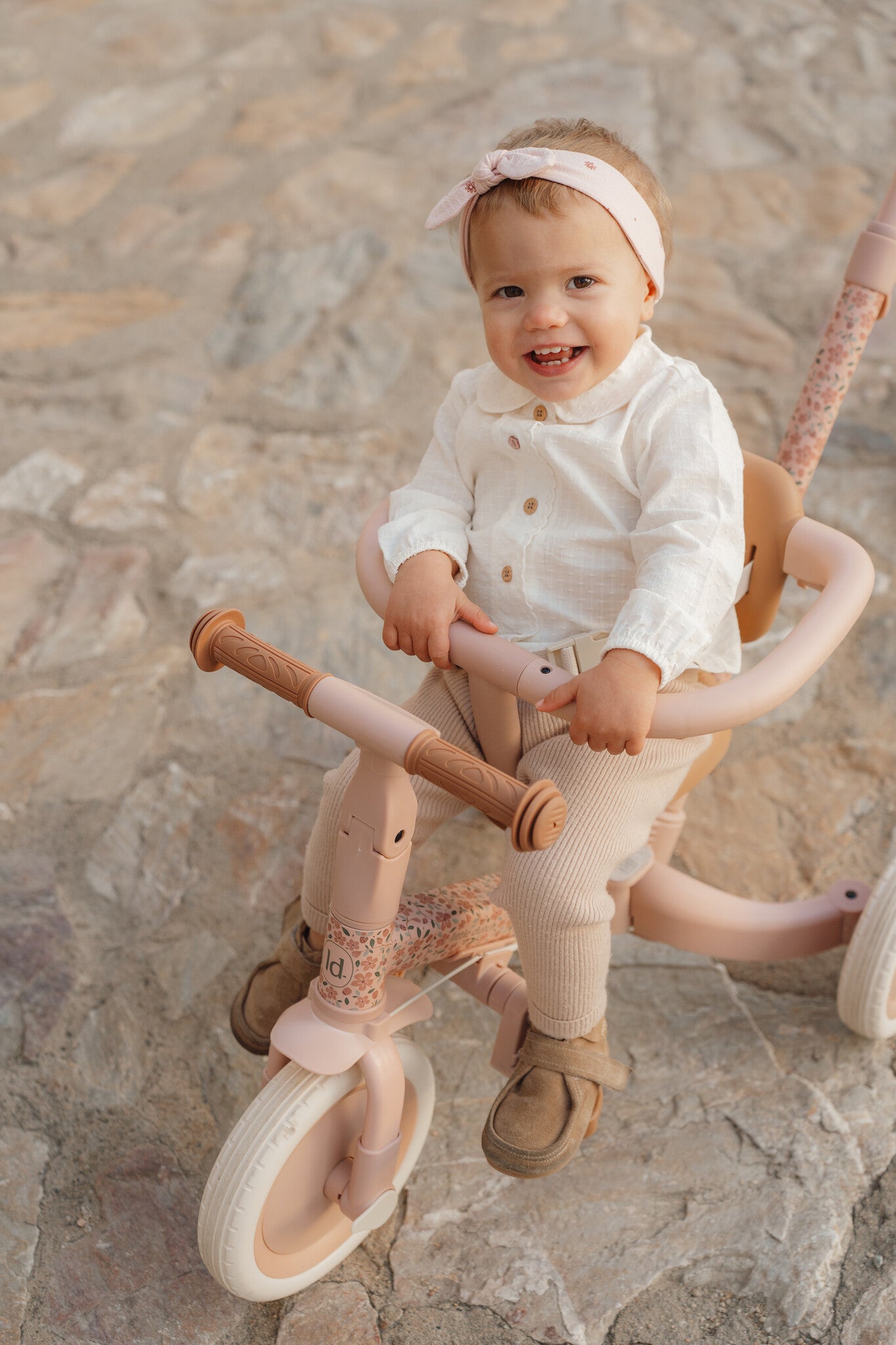 Little Dutch | Loopfiets/Driewieler 4 in 1 Fairy Flower Roze