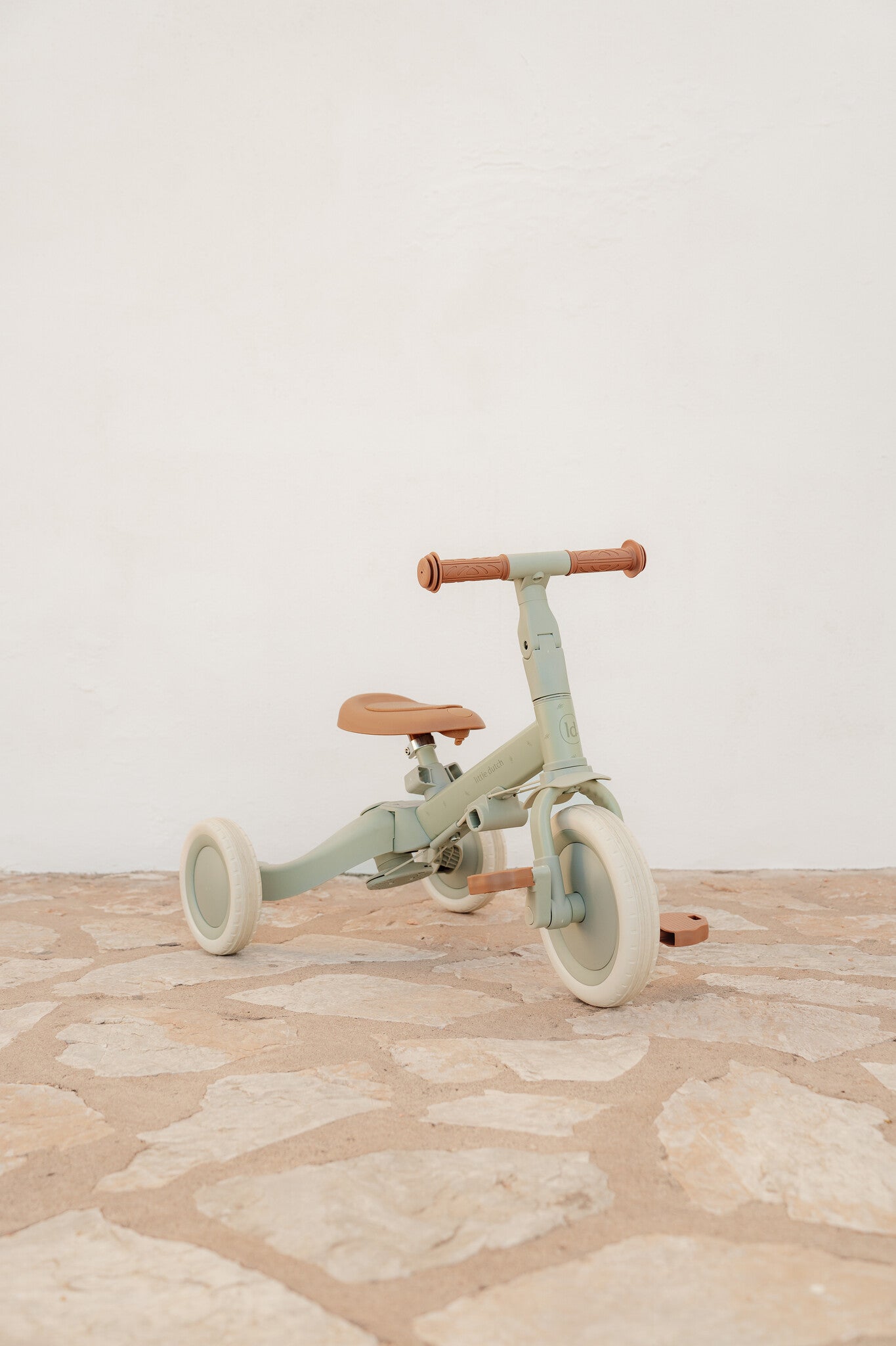 Little Dutch | Loopfiets/Driewieler Green Leaf Groen