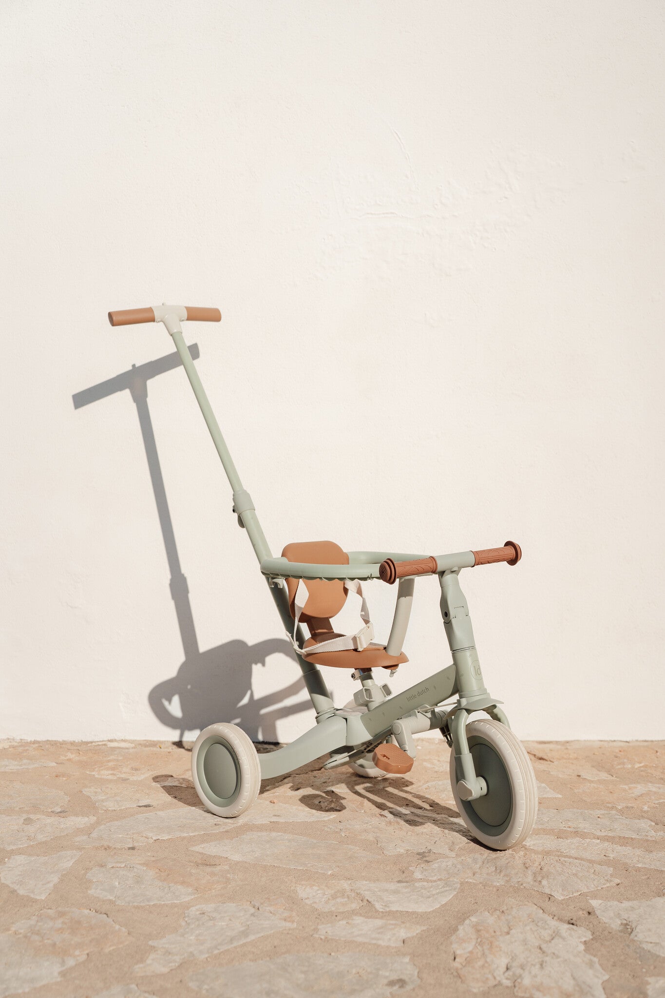 Little Dutch | Loopfiets/Driewieler Green Leaf Groen