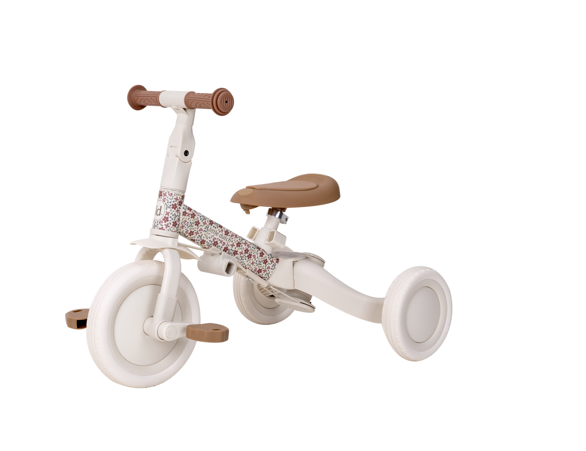 Little Dutch | Balance Bike/Tricycle Sunny Flower Off White