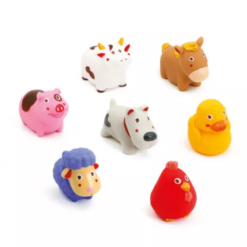 Ludi | Badspeelgoed Waterspuwers Boerderij 7-pack