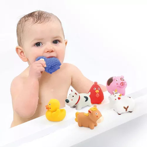 Ludi | Badspeelgoed Waterspuwers Boerderij 7-pack