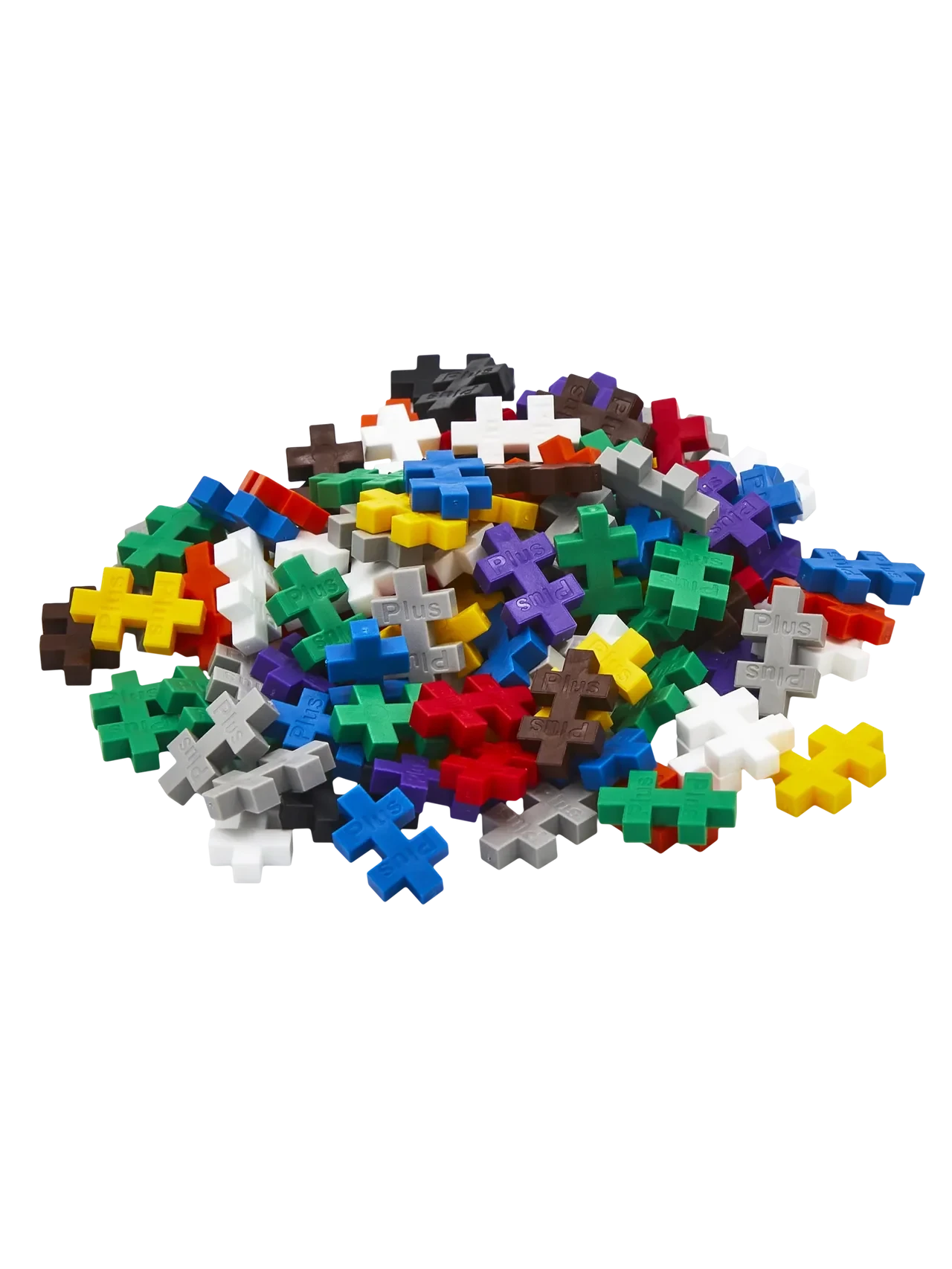 Plus-Plus | Educational Toy Building Bricks Basic Color Mix 100 Pieces