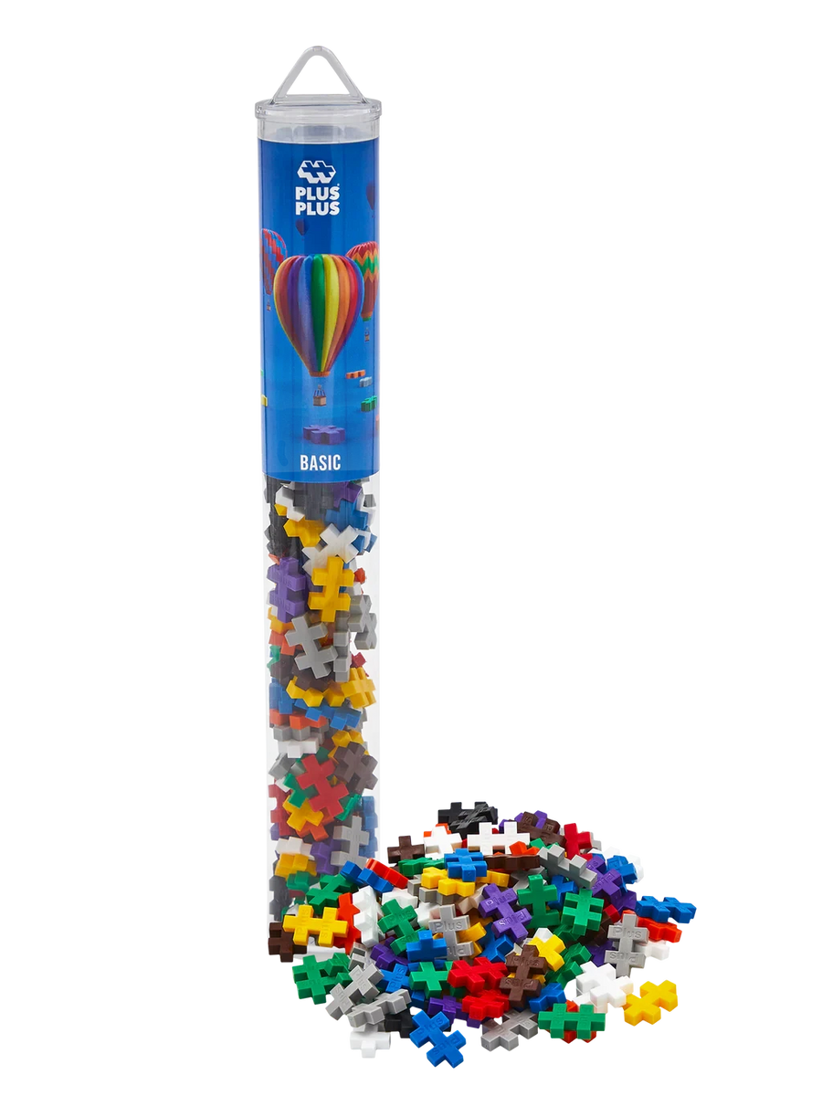 Plus-Plus | Educatief Speelgoed Bouwstenen Basic Color Mix 100 Stuks
