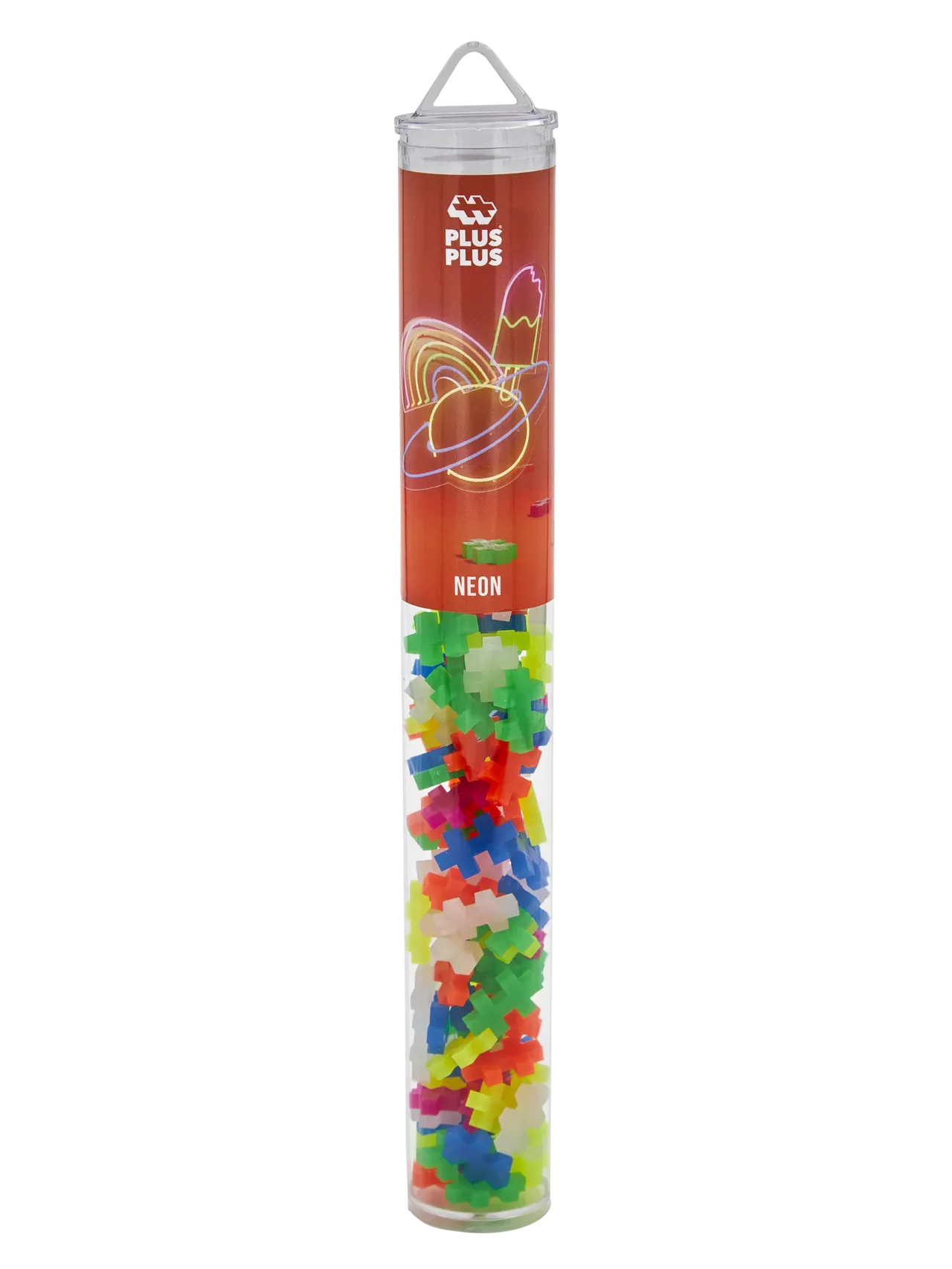 Plus-Plus | Educatief Speelgoed Bouwstenen Neon Color Mix 100 Stuks