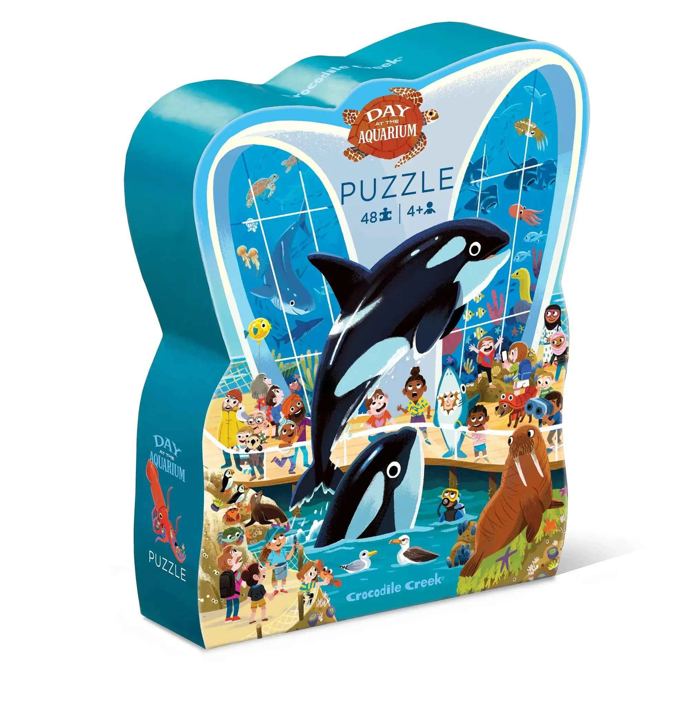Crocodile Creek | Puzzle - Day at the Aquarium 48 Pieces