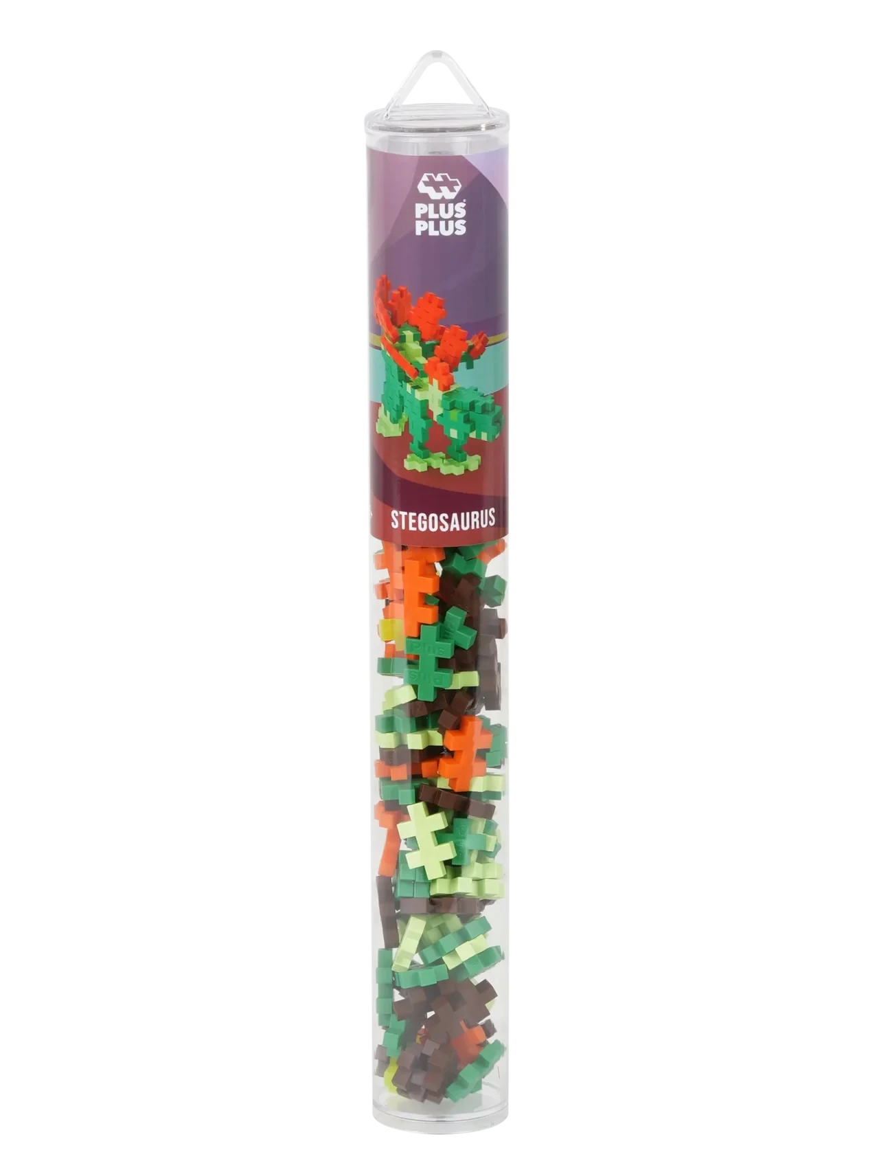 Plus-Plus | Educational Toy Building Bricks Stegosaurus 100 Pieces