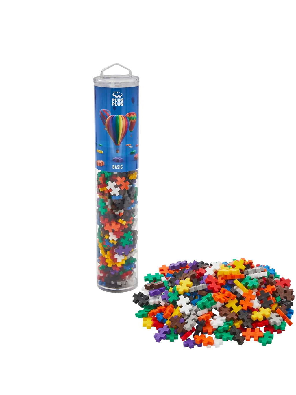 Plus-Plus | Educational Toy Building Bricks Basic Color Mix 240 Pieces