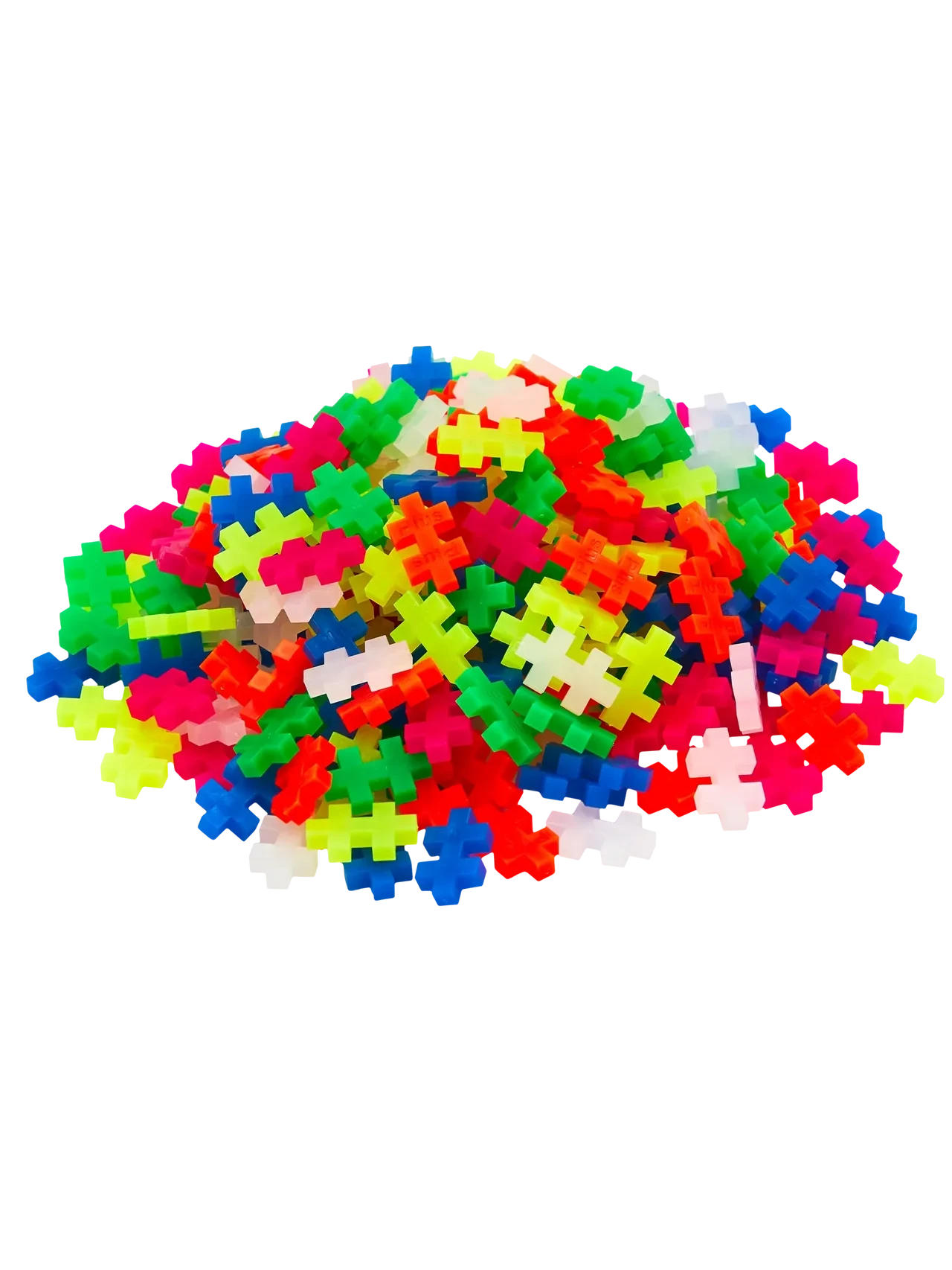 Plus-Plus | Educational Building Blocks Neon Color Mix 240 Pieces