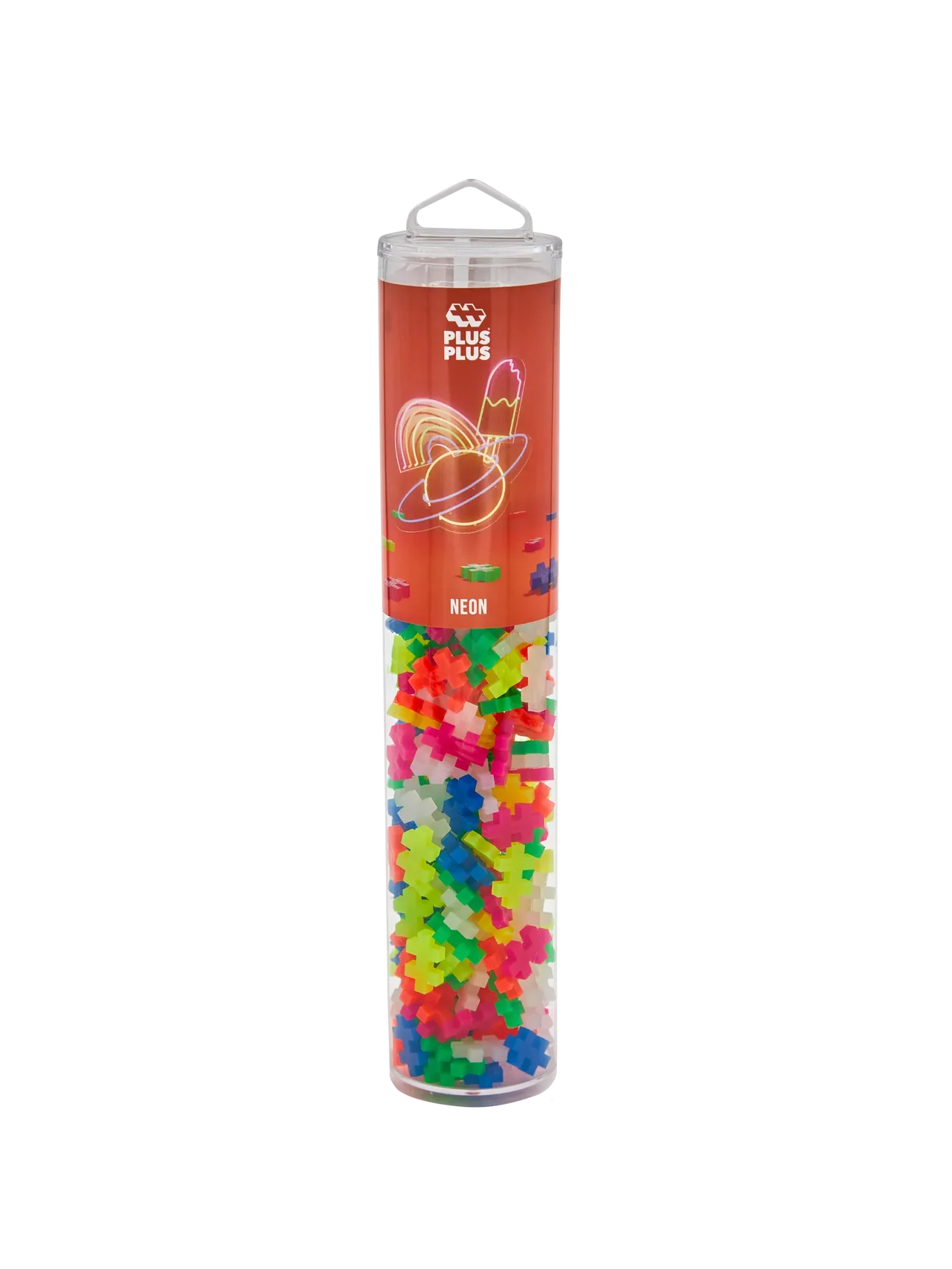 Plus-Plus | Educatief Speelgoed Bouwstenen Neon Color Mix 240 Stuks