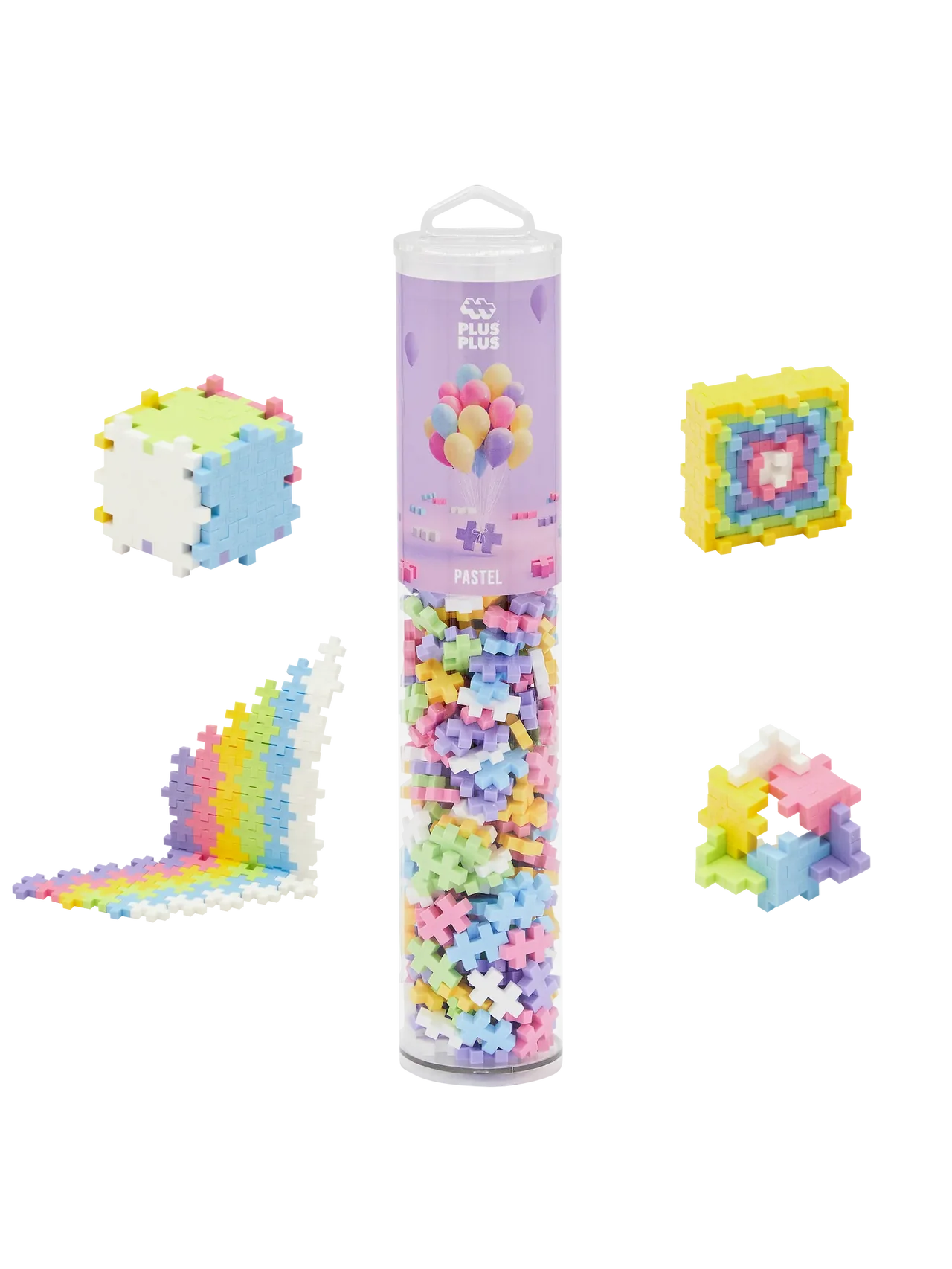 Plus-Plus | Educatief Speelgoed Bouwstenen Pastel Color Mix 240 Stuks